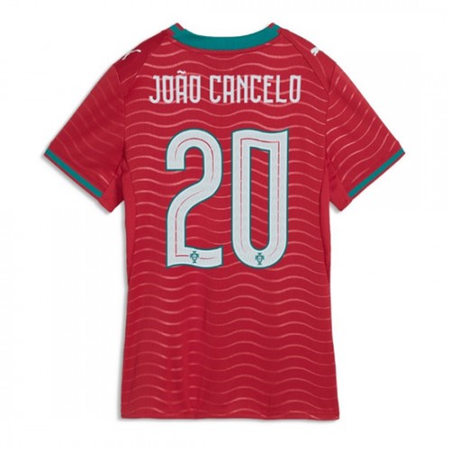 Stroje piłkarskie Portugalia Joao Cancelo #20 Koszulka Podstawowej dla damskie MŚ 2026 Krótki Rękaw